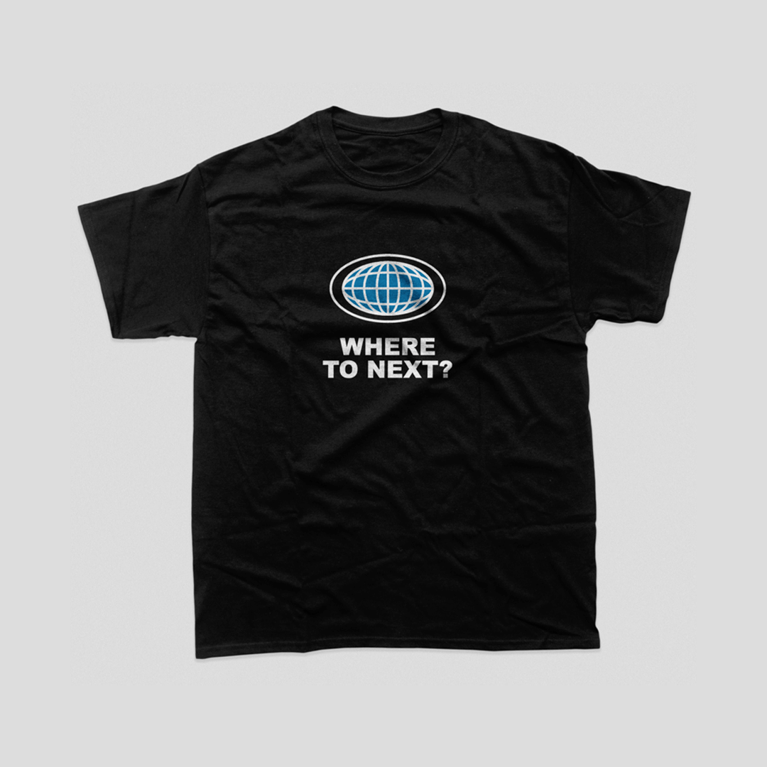 Miguel H. Cuar - Where To Next? Black T Shirt