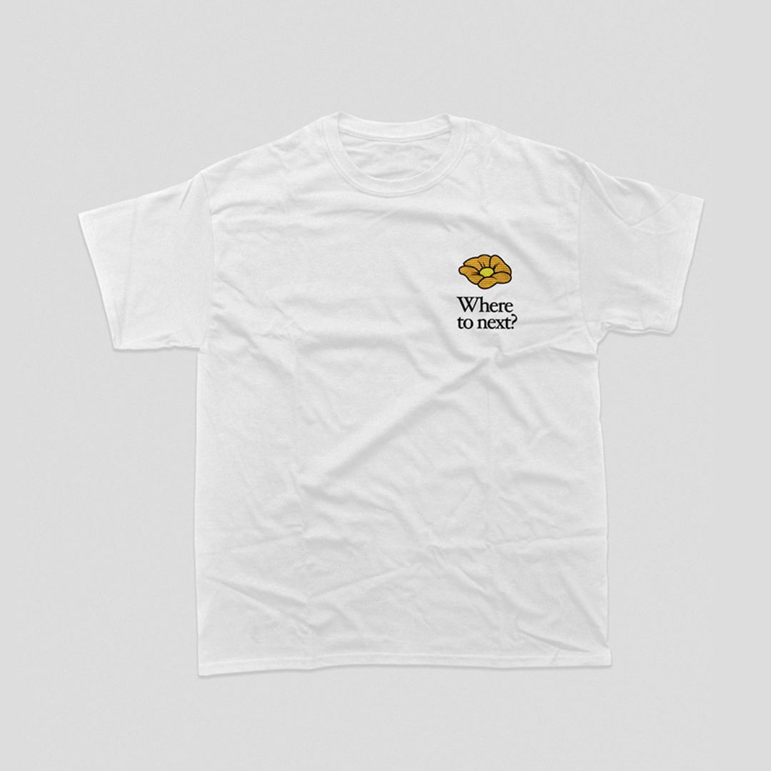Miguel H. Cuar - Where To Next? White T Shirt