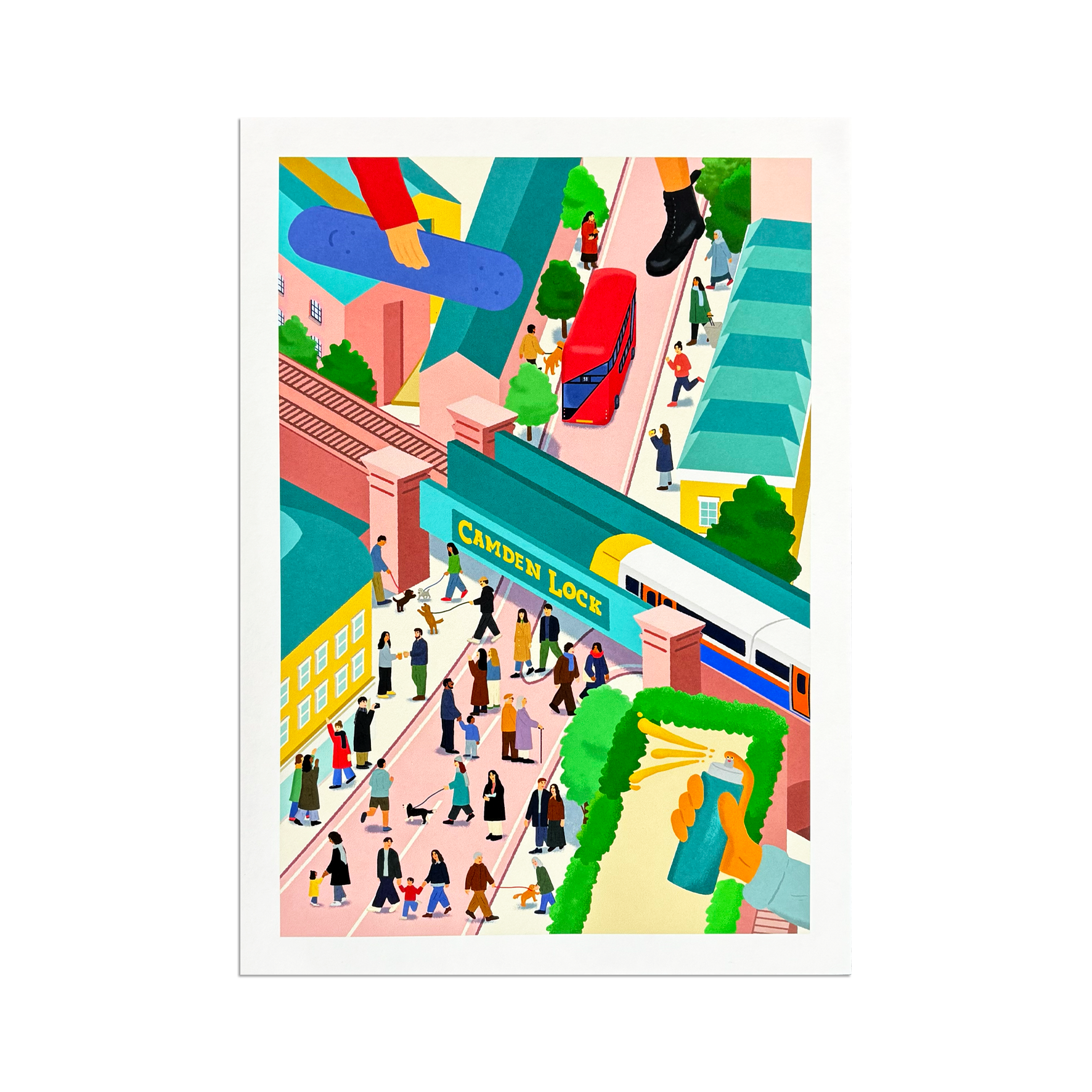 Shio – Camden In Winter – Limited Edition Print