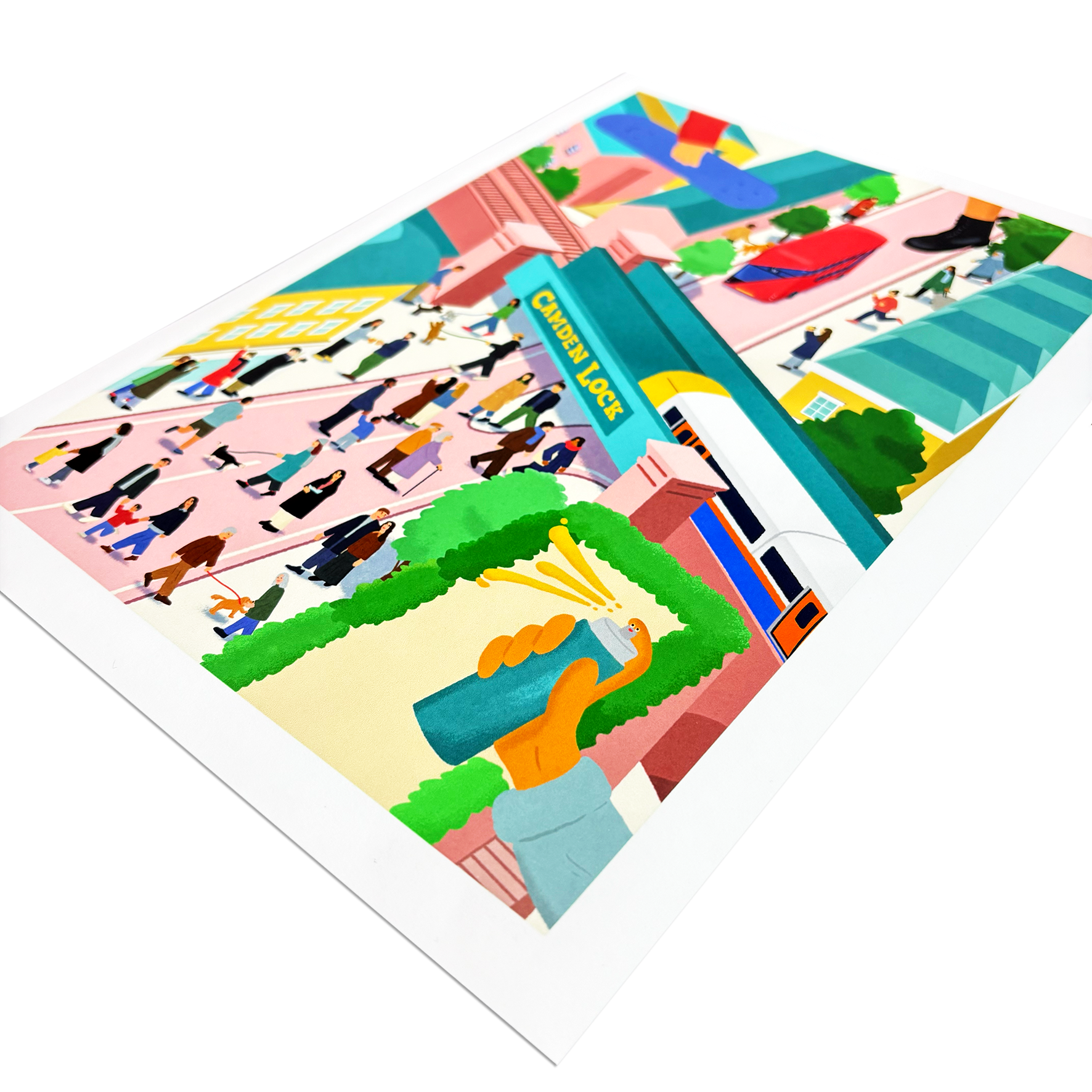 Shio – Camden In Winter – Limited Edition Print