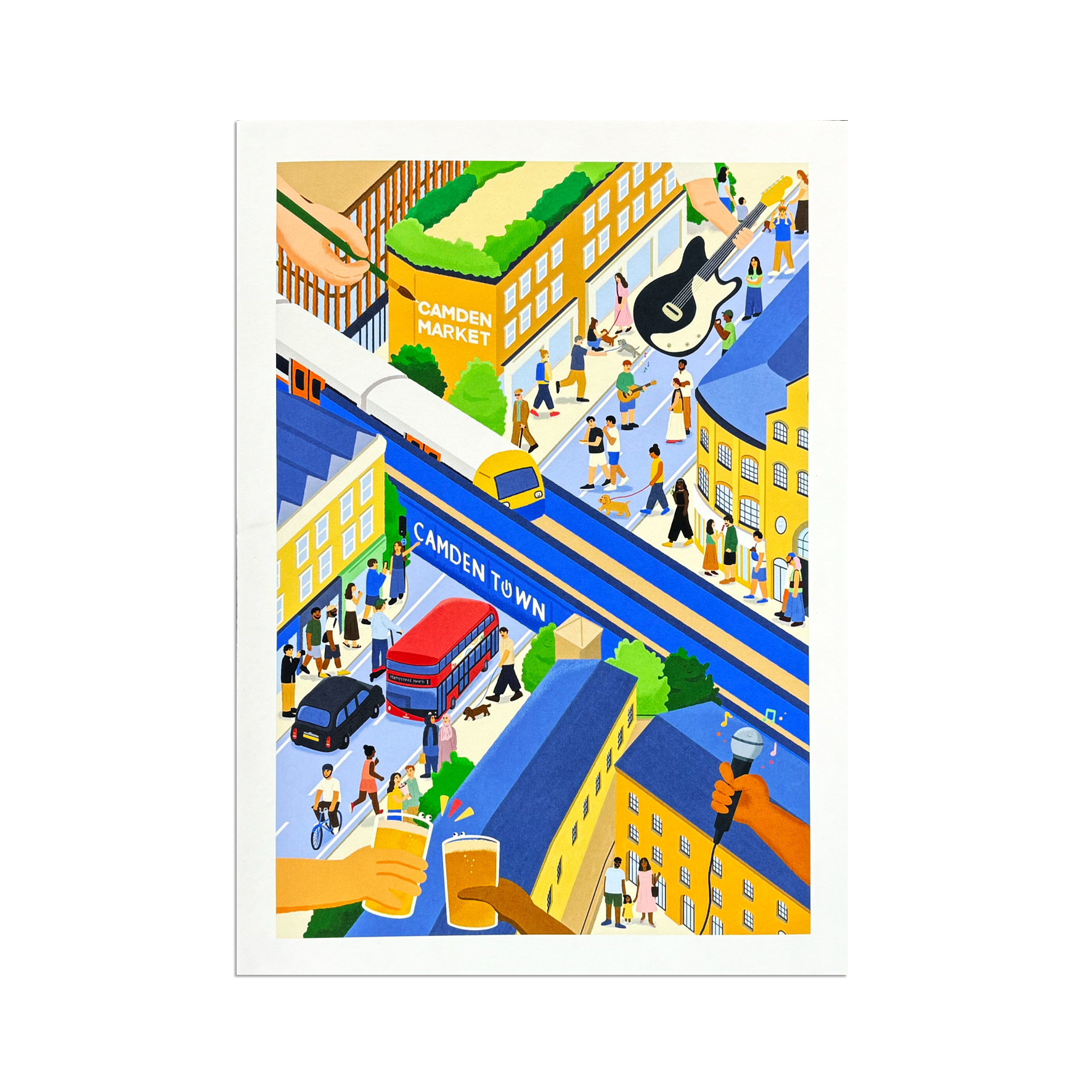 Shio – Camden In Summer – Limited Edition Print