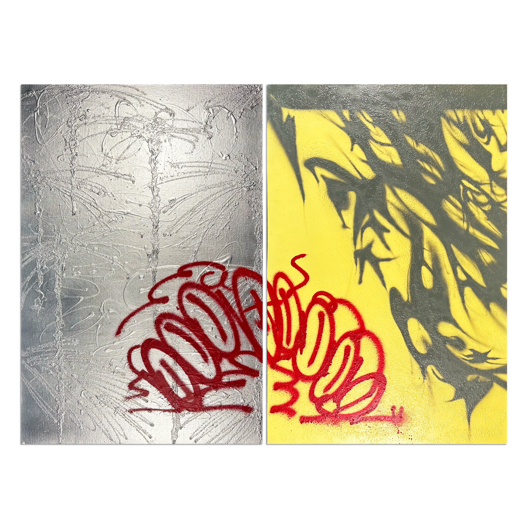 Cleon – Twisted Shadows and Palm Trees – Original Artwork