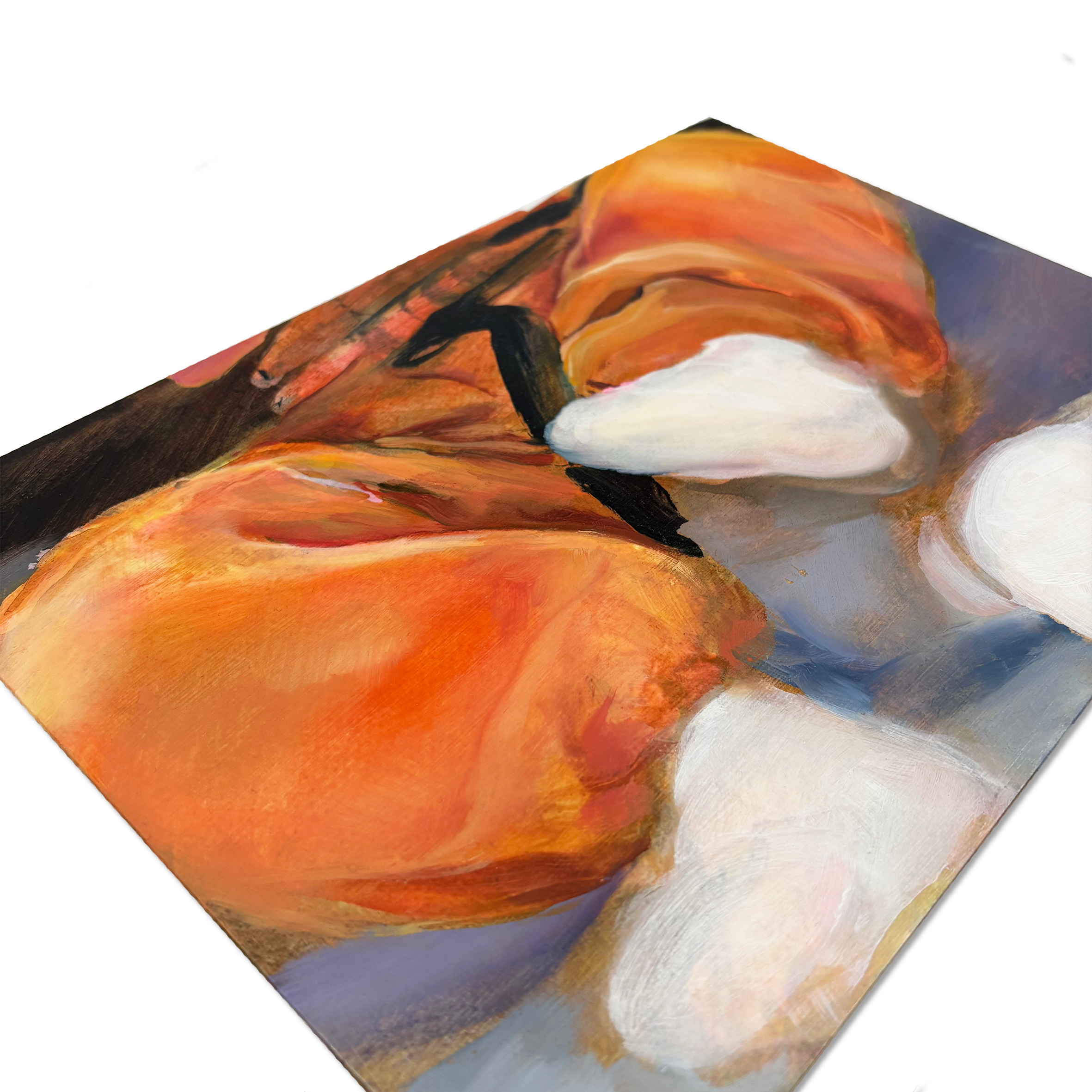 Contemporary mixed-media artwork “Soft Squirm” by Sophia Rosenthal at Camden Open Air Gallery