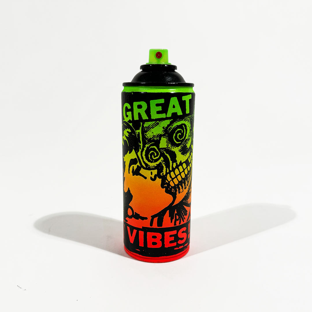 Ben Rider - Screen Printed Spray Cans