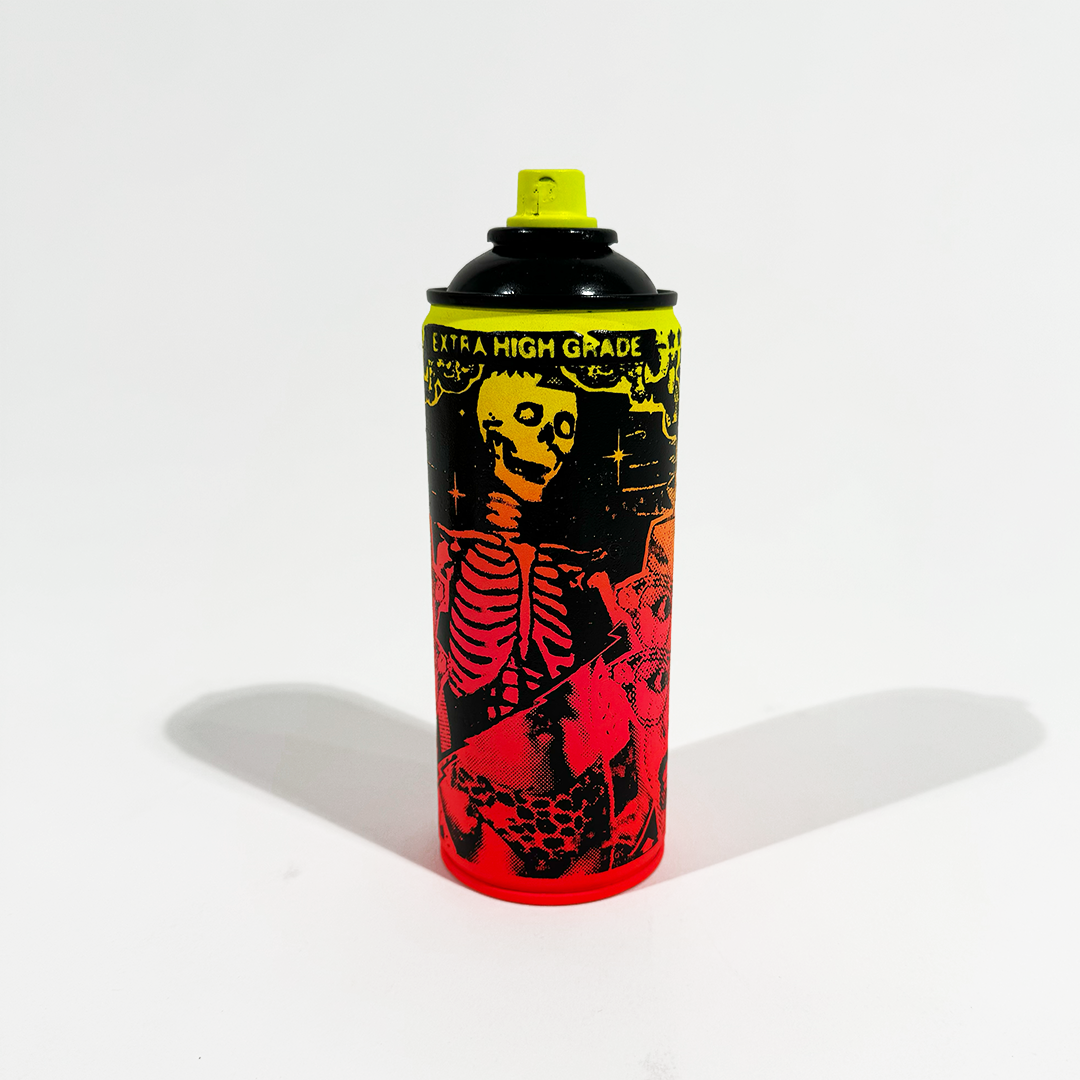 Ben Rider - Screen Printed Spray Cans