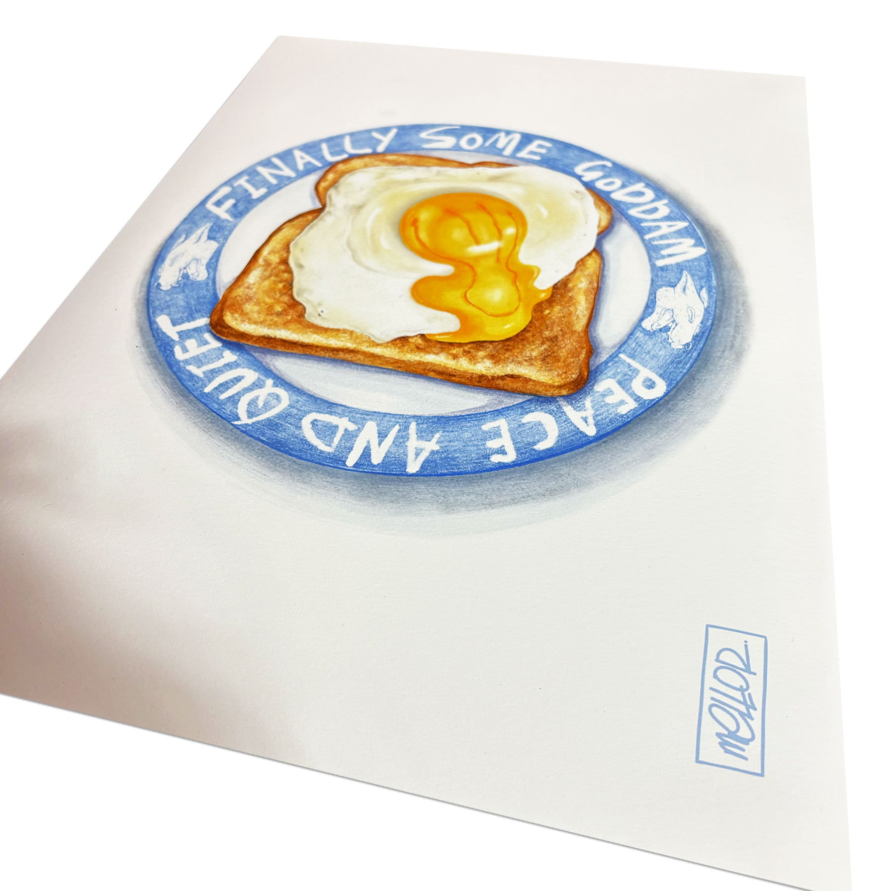 Mellor – Sunny Side Up – Limited Edition Print