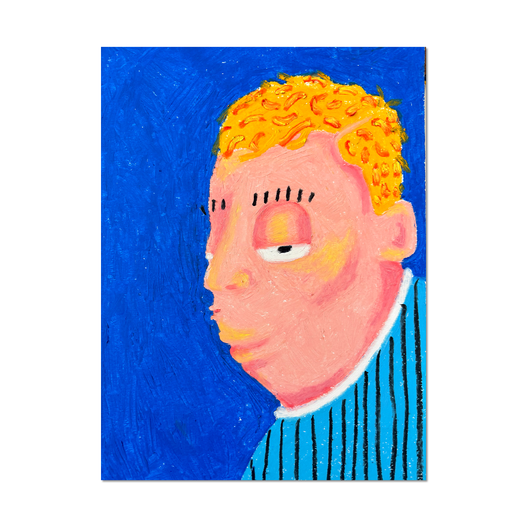 Brofoz Tom Original Artwork – oil pastel on paper