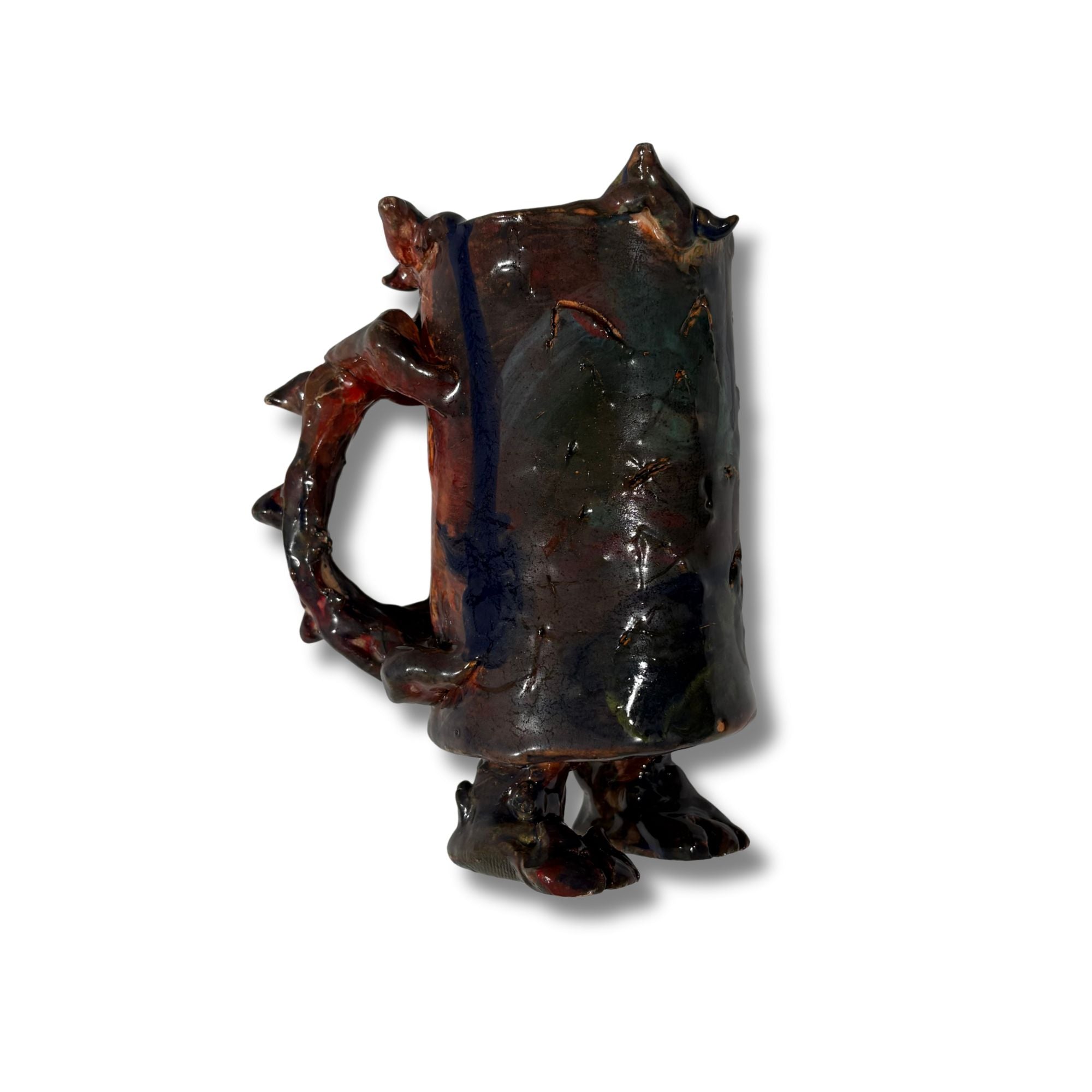 Ibrahim Chowdhury - Spiky Creature - Original Artwork