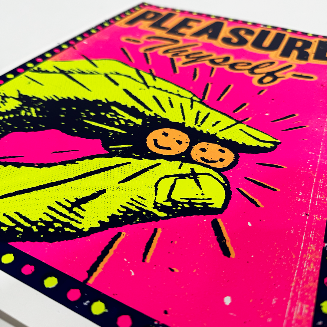 Ben Rider - Pleasure Thyself - Screen Print - Camden Open Air Gallery Official