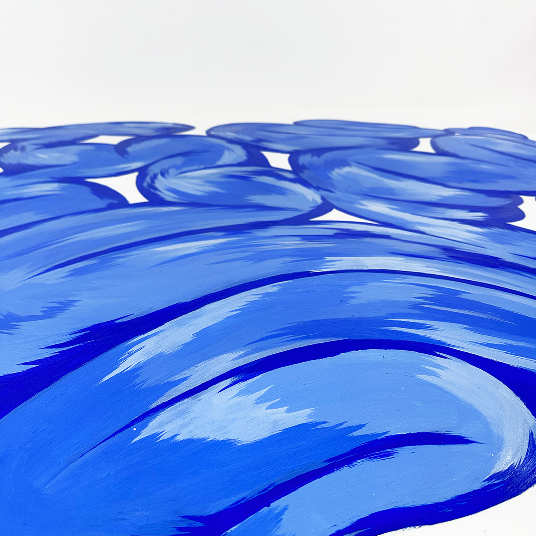 Cee Illustrate - Tangled Paths, Diptych (White) - Original Artwork - Camden Open Air Gallery Official