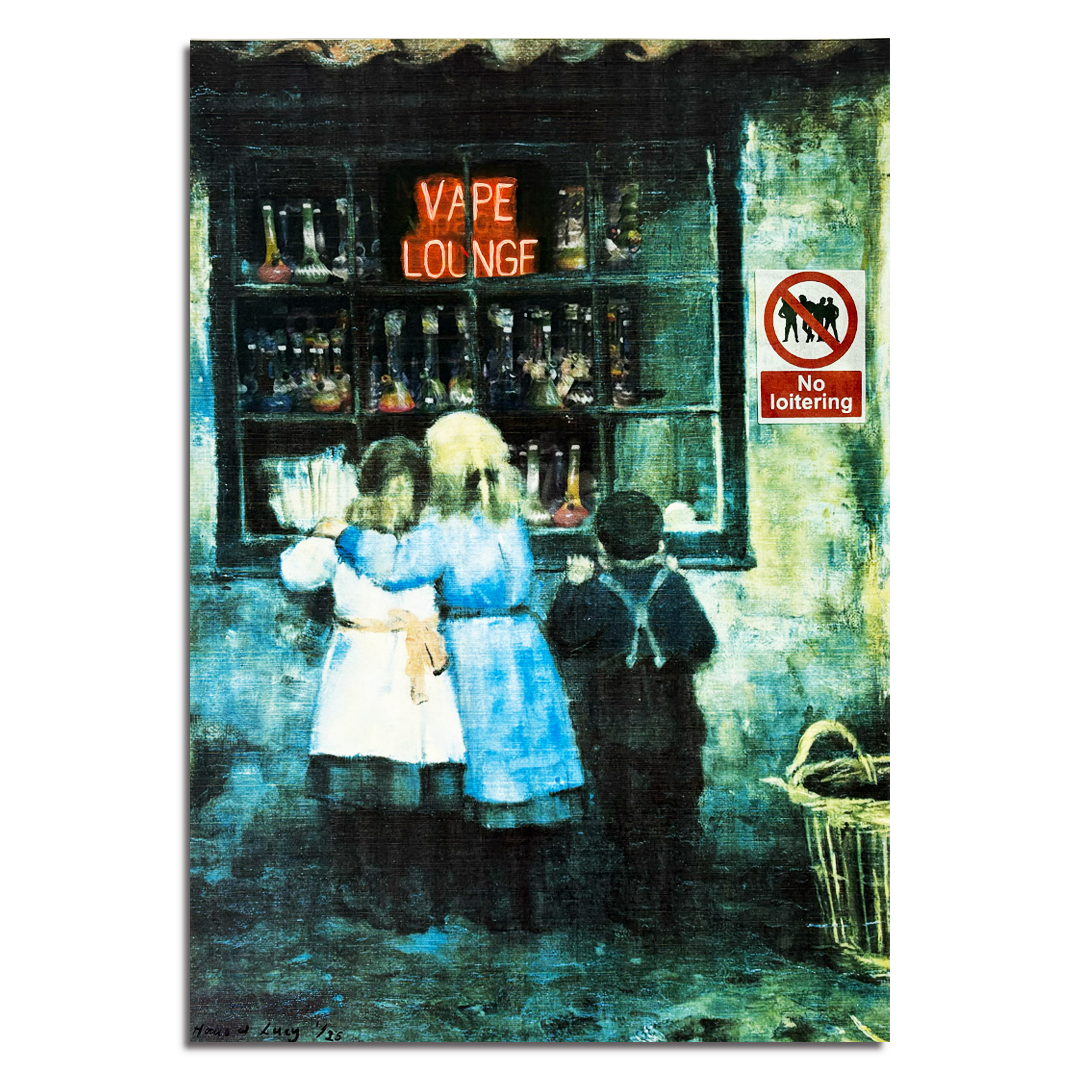 Haus Of Lucy - Ye Old Vape Shop - Hand Finished - Camden Open Air Gallery Official