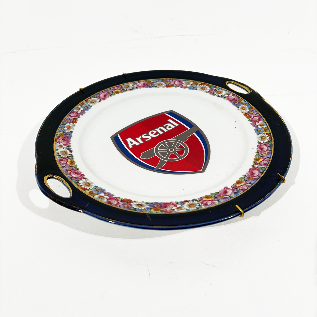 Haus Of Lucy - Football Crazy - Arsenal Plate - Camden Open Air Gallery Official