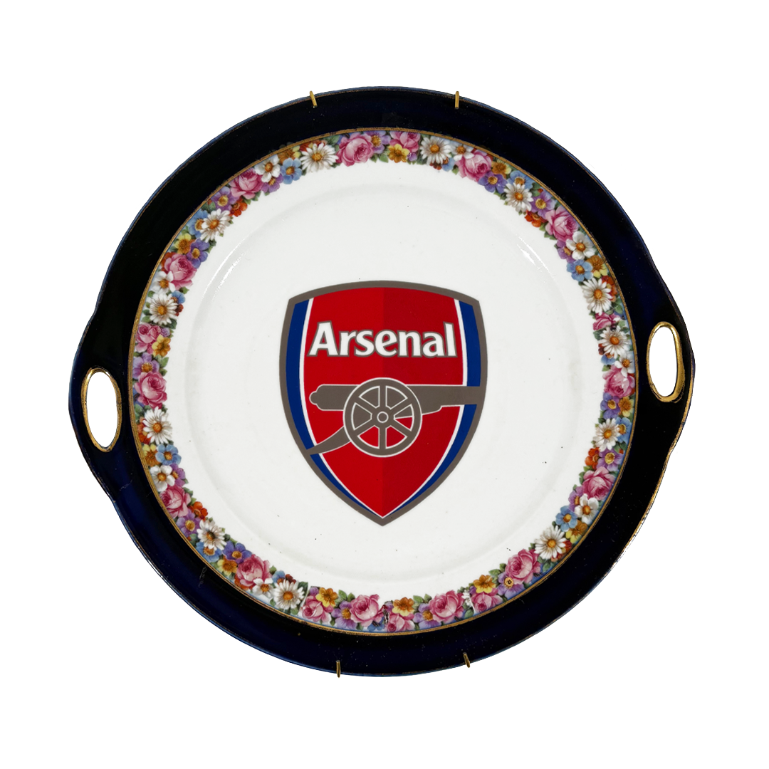 Haus Of Lucy - Football Crazy - Arsenal Plate - Camden Open Air Gallery Official
