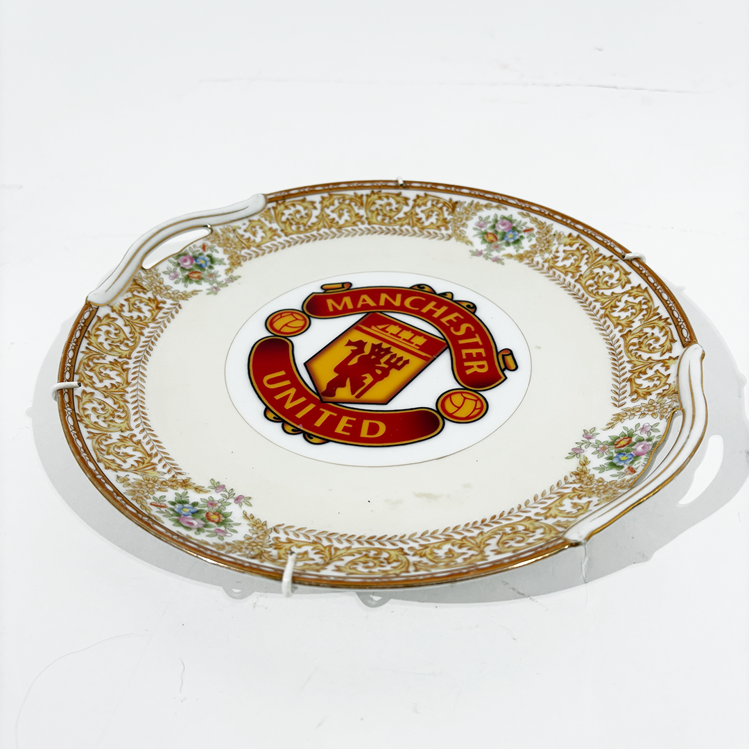 Haus Of Lucy - Football Crazy - Manchester United Plate - Camden Open Air Gallery Official