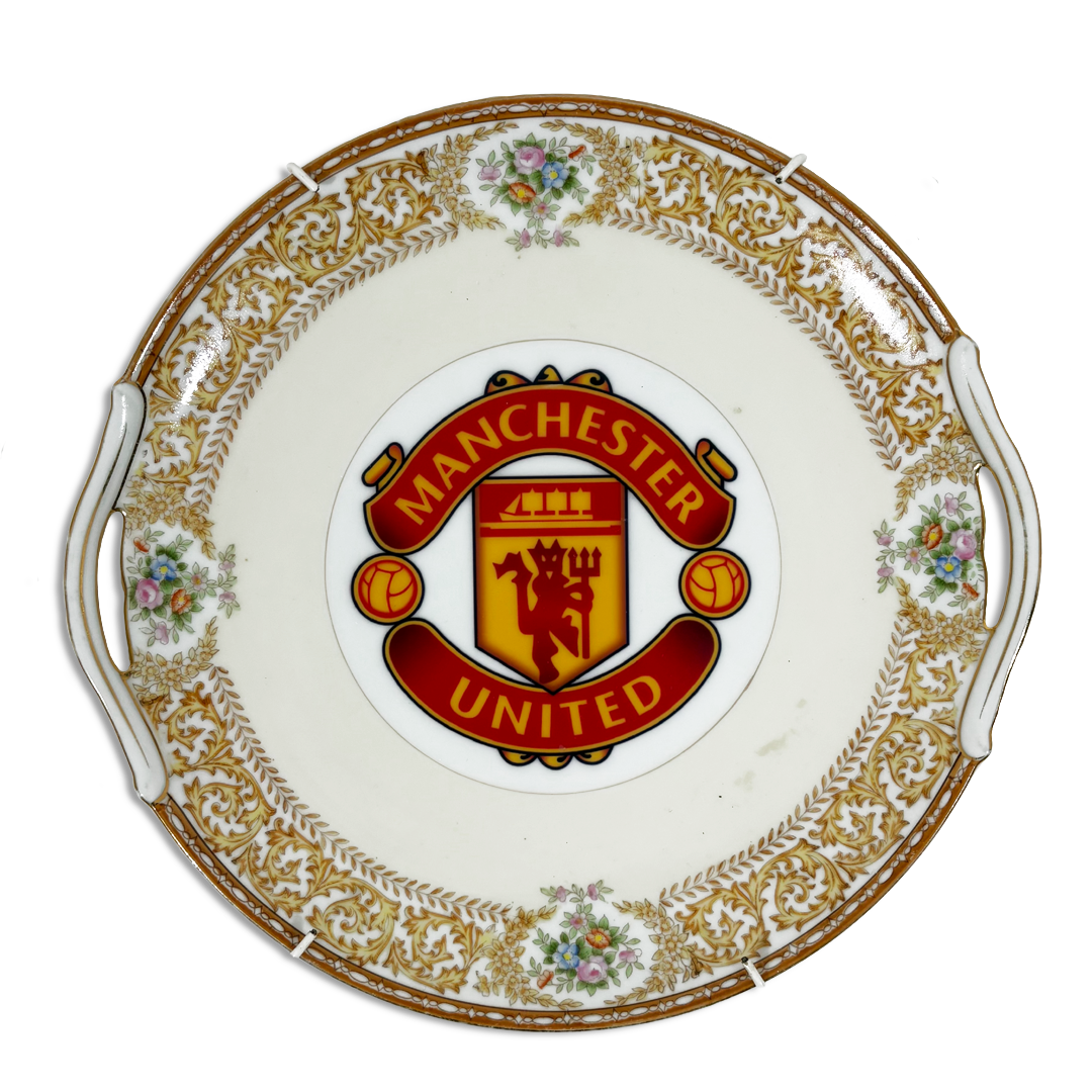 Haus Of Lucy - Football Crazy - Manchester United Plate - Camden Open Air Gallery Official