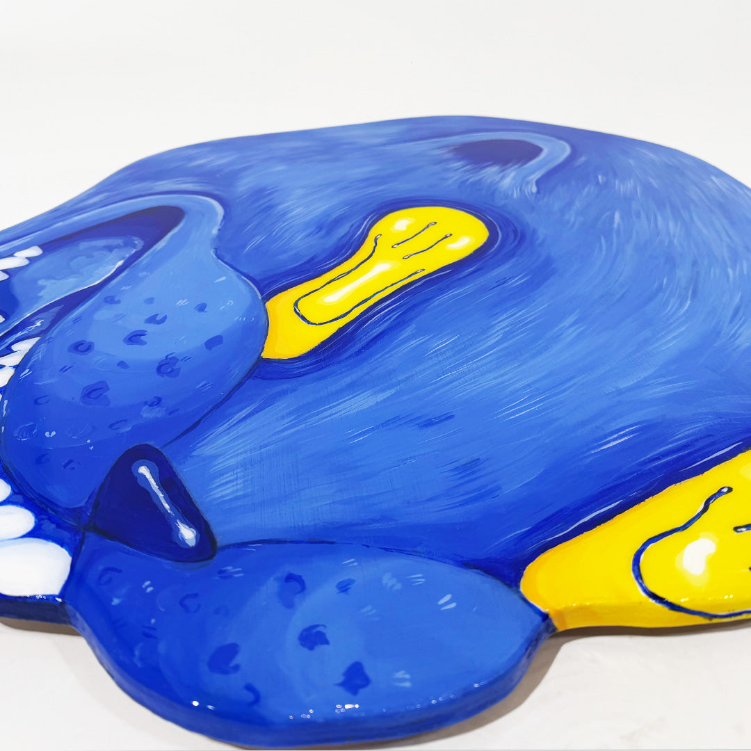Mellor - Vodcat Blue - Original artwork - Camden Open Air Gallery Official