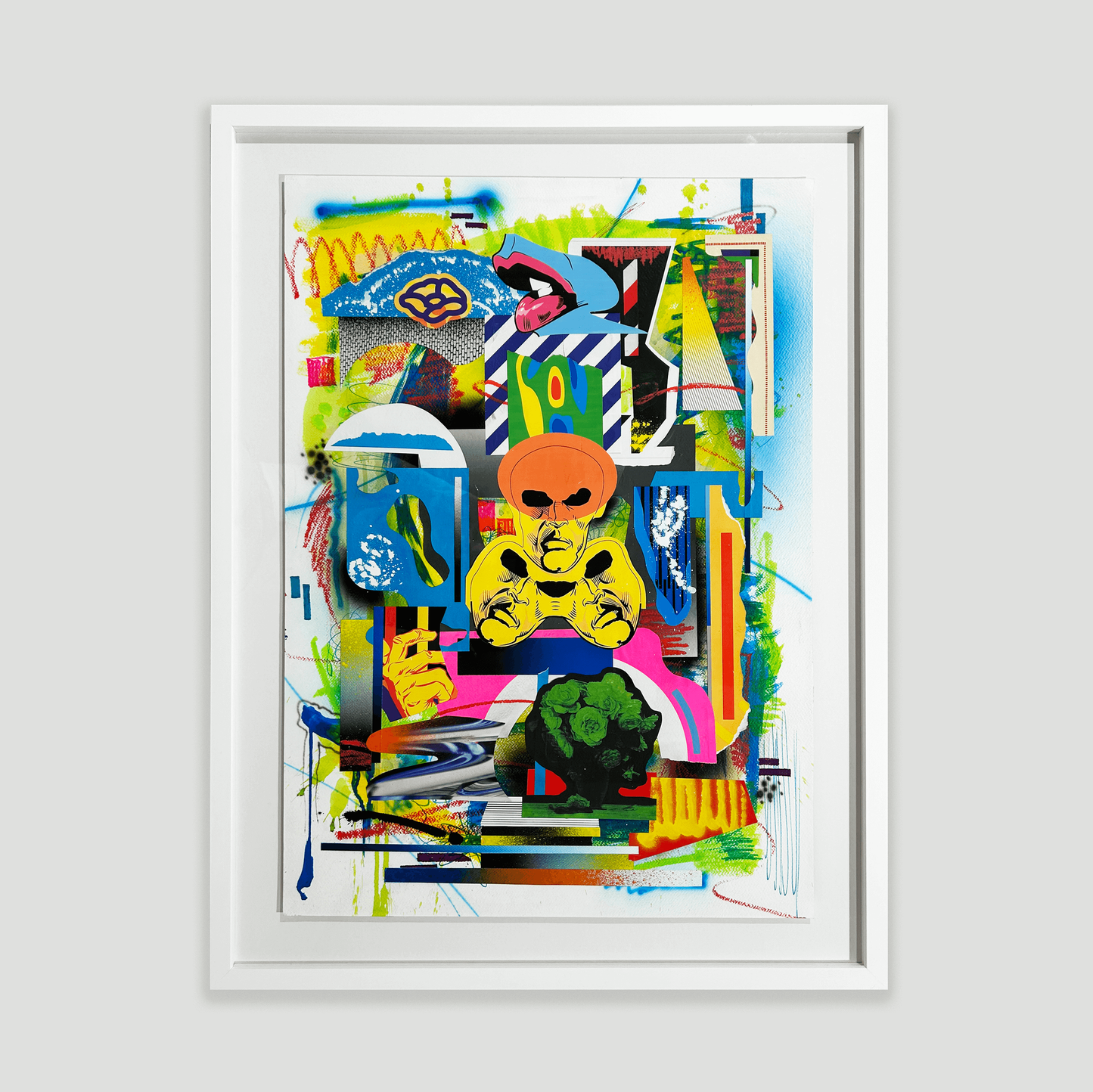 Miguel H. Cuar - Re-Written Messages 05 - Original Artwork - Camden Open Air Gallery Official