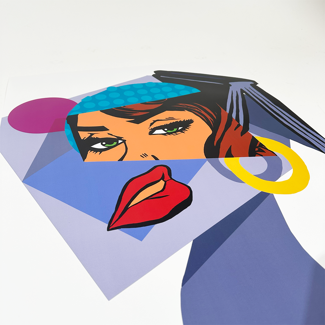 Xander Coy - Green Eyes - Litho - Camden Open Air Gallery Official