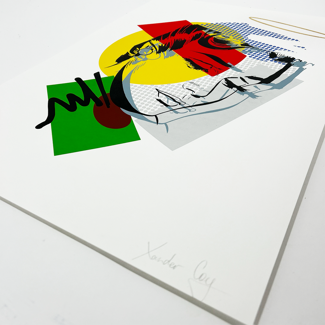 Xander Coy - Halo - Limited Edition Screen Print - Camden Open Air Gallery Official