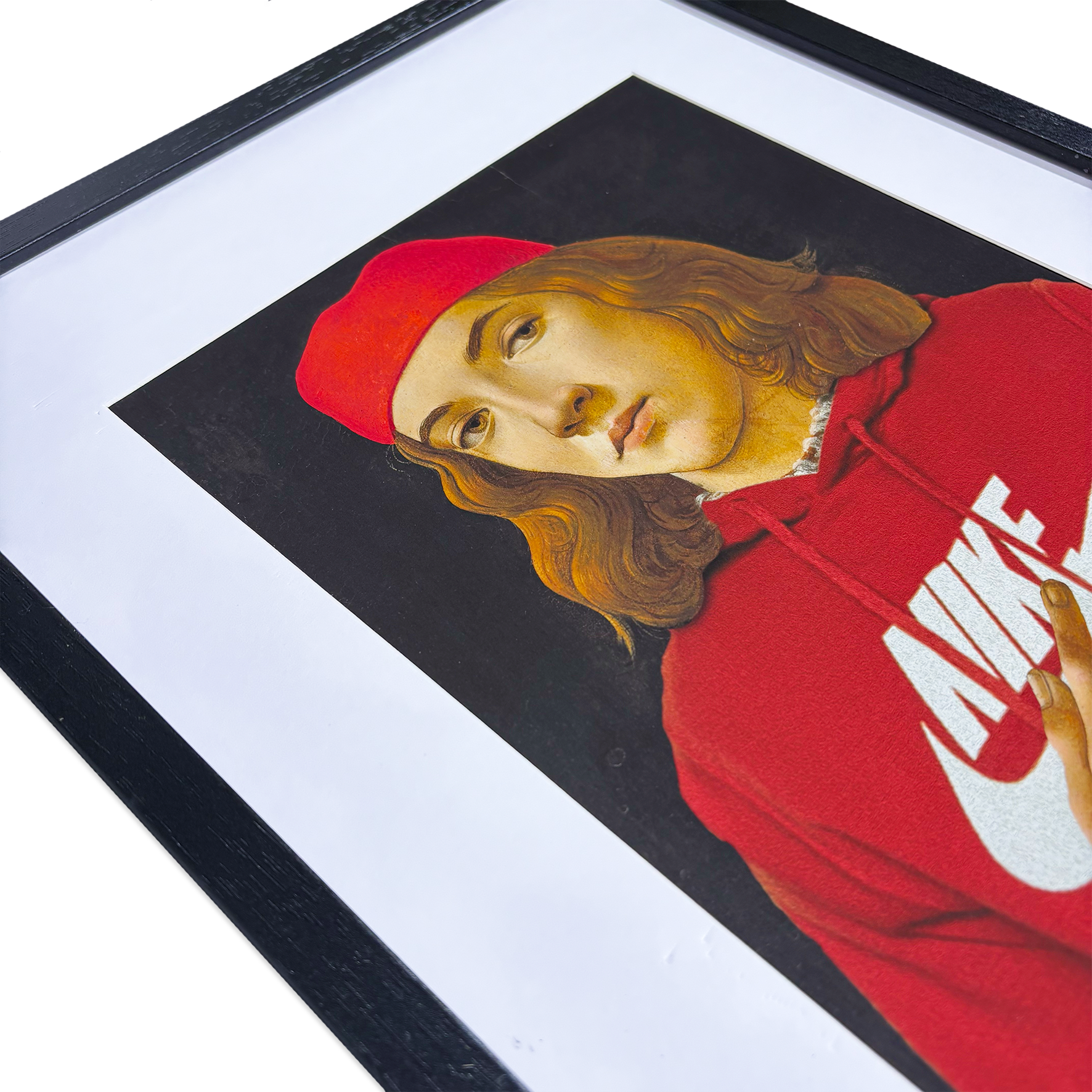 Haus of Lucy – Portrait of A Youth Wearing A Hoodie – Digital Print