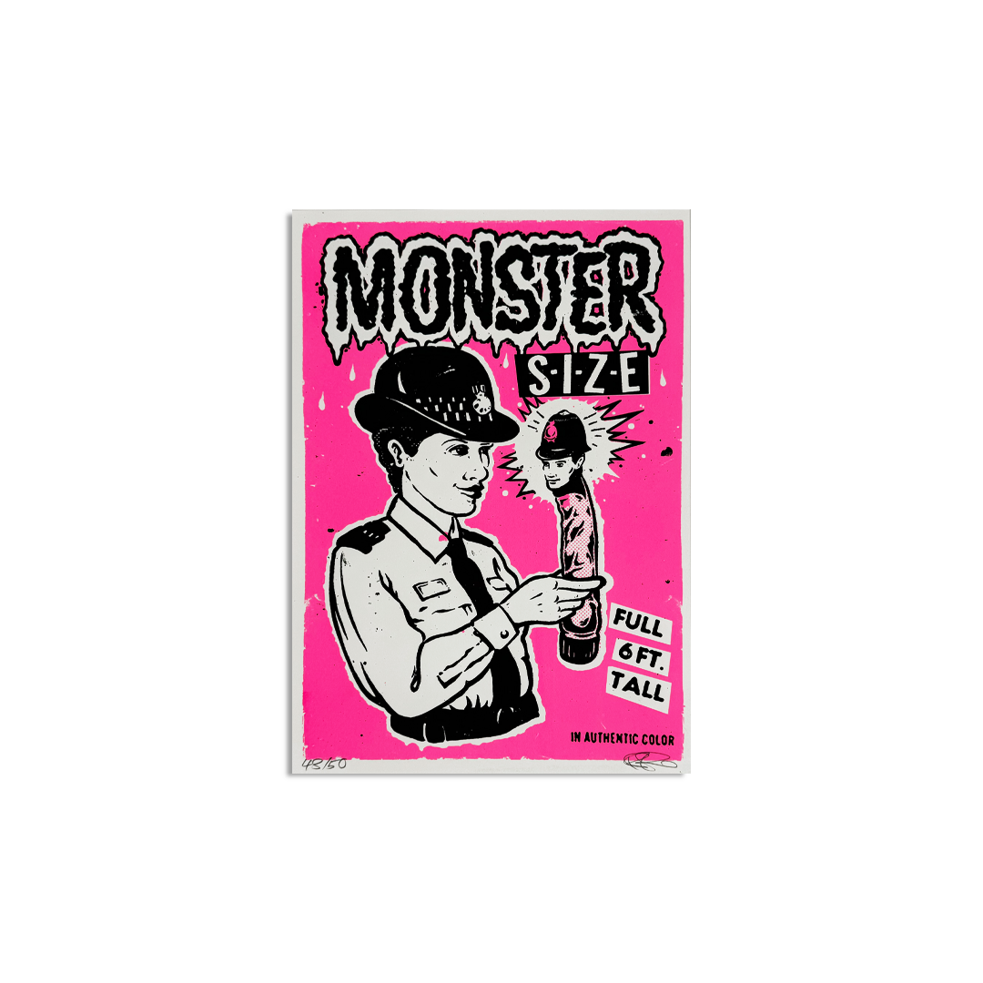 Ben Rider - Monster Size - Screen Print