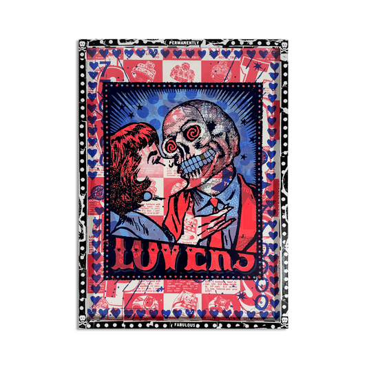 Ben Rider - Lovers - Screenprint