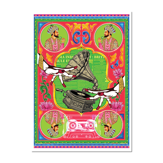 Kully Rehal - Baja Khojao - Digital Print