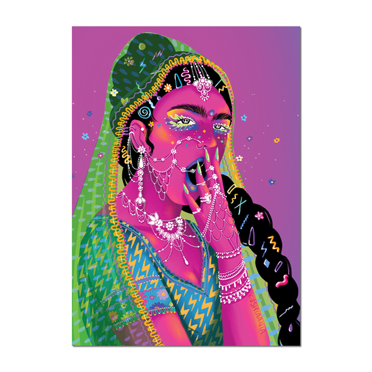 Kushiaania - Tired Of This Shit - Digital Print