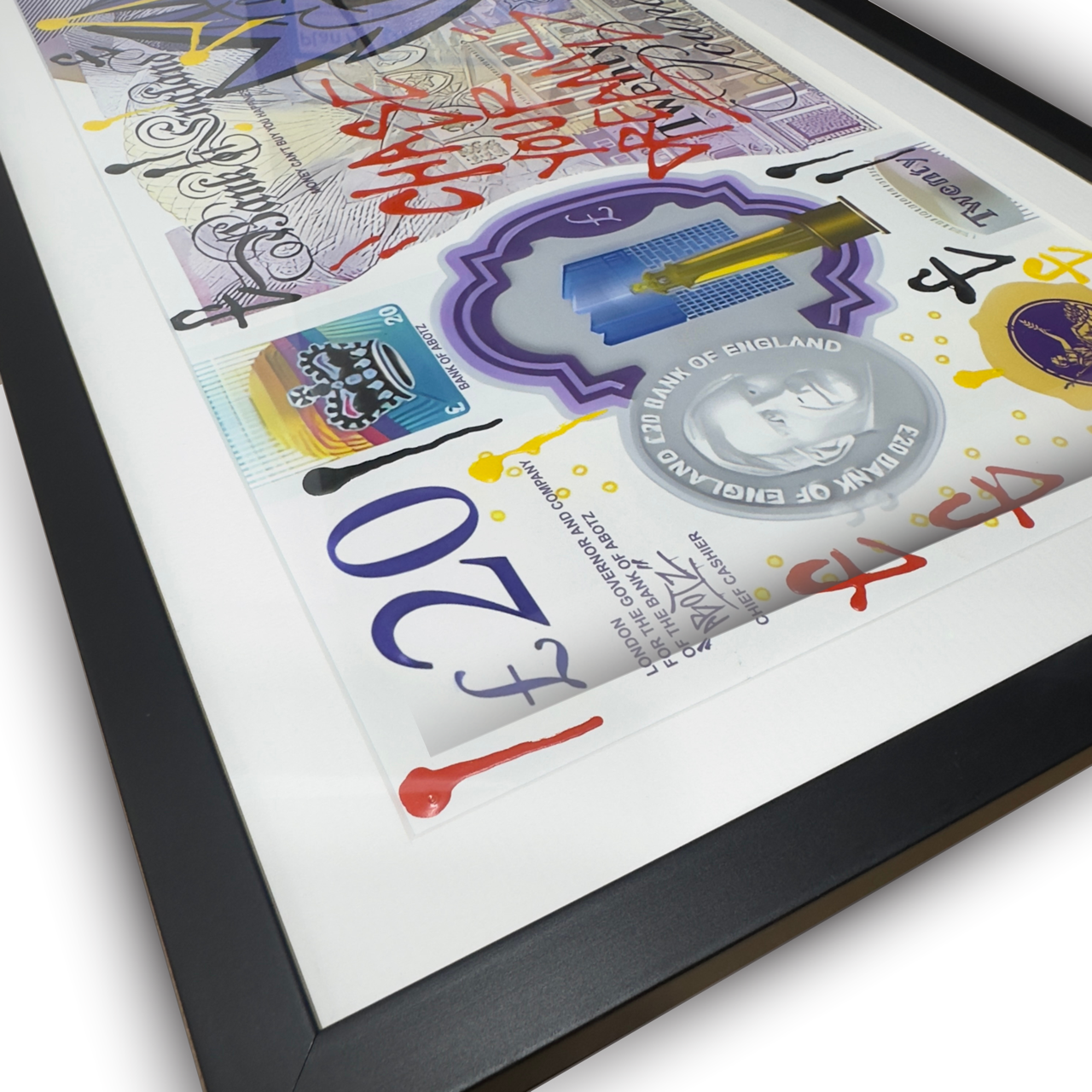 Abotz - £20 Charles Large - Original Artwork