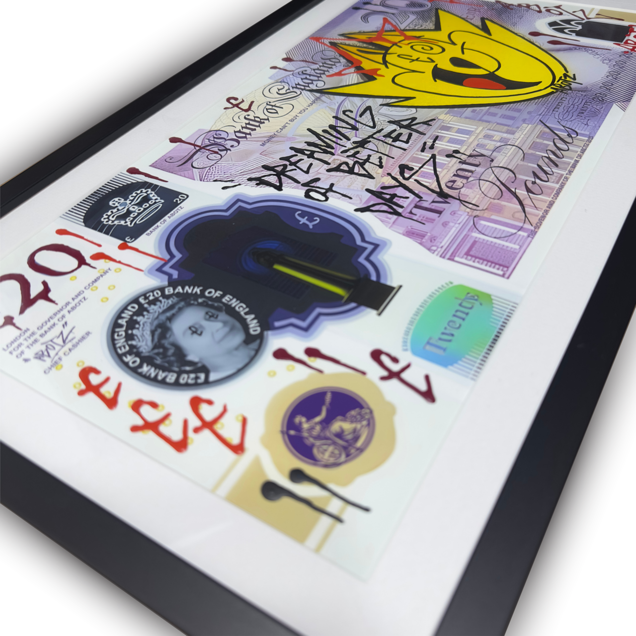 Abotz - £20 Lizzie Large - Original Artwork