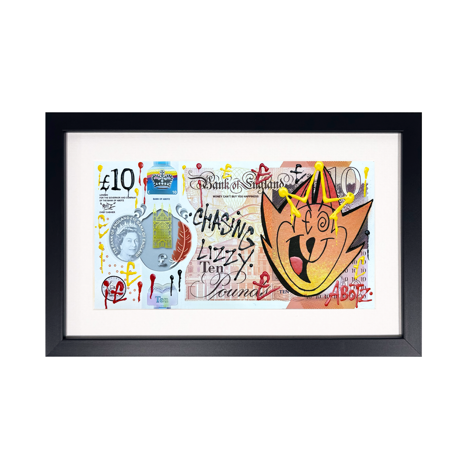 Abotz - £10 Lizzie Small - Original Artwork