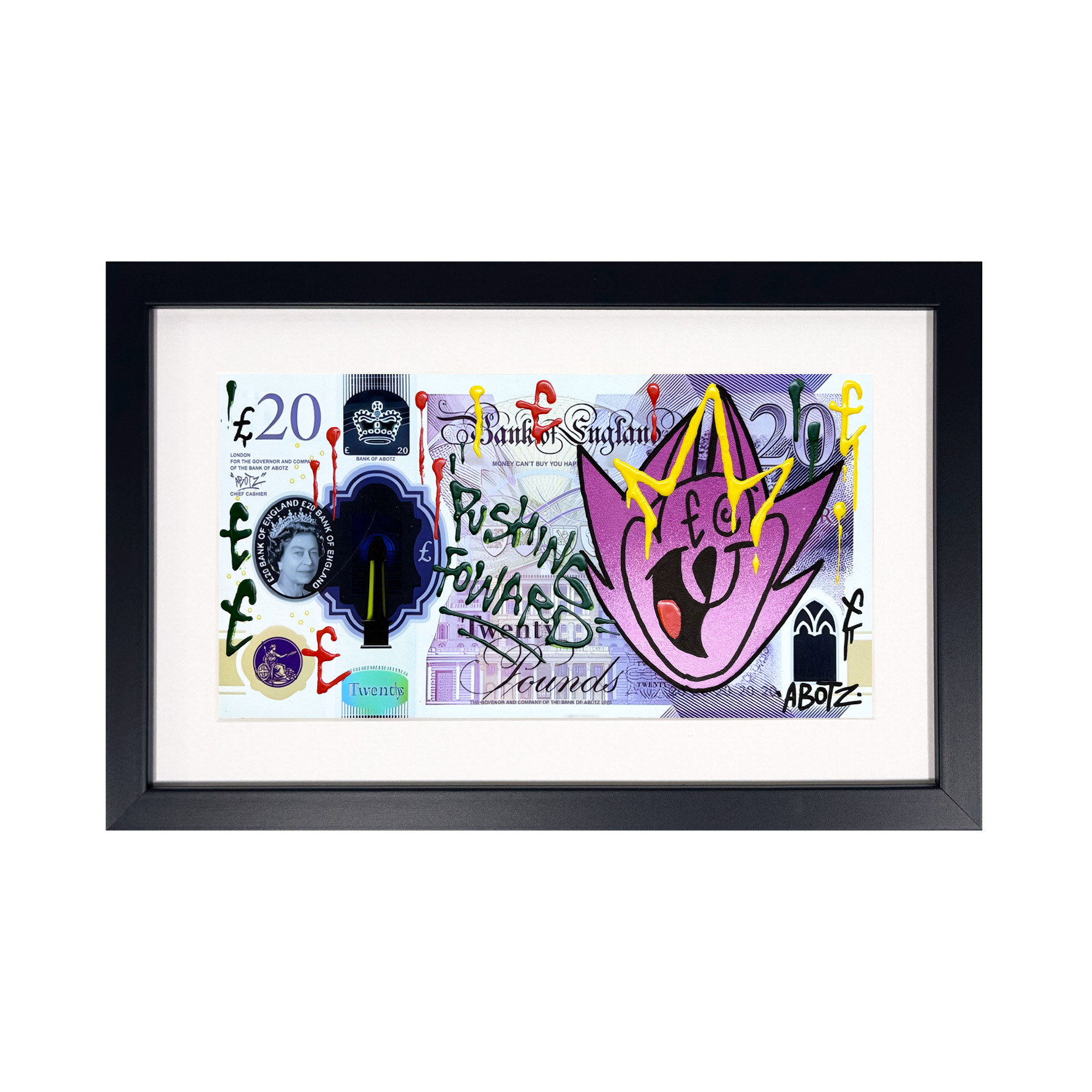 Abotz - £20 Lizzie Small - Original Artwork