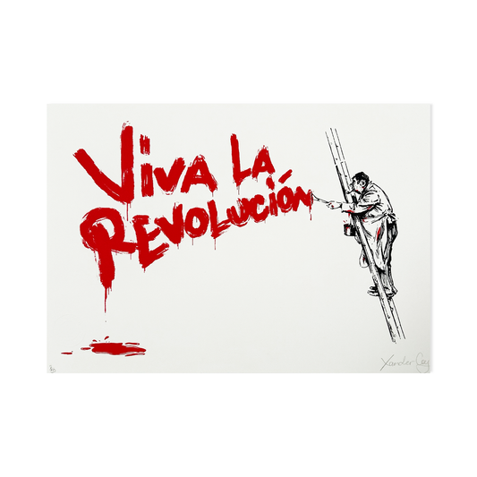 Xander Coy - Viva La Revolución - Screen Print