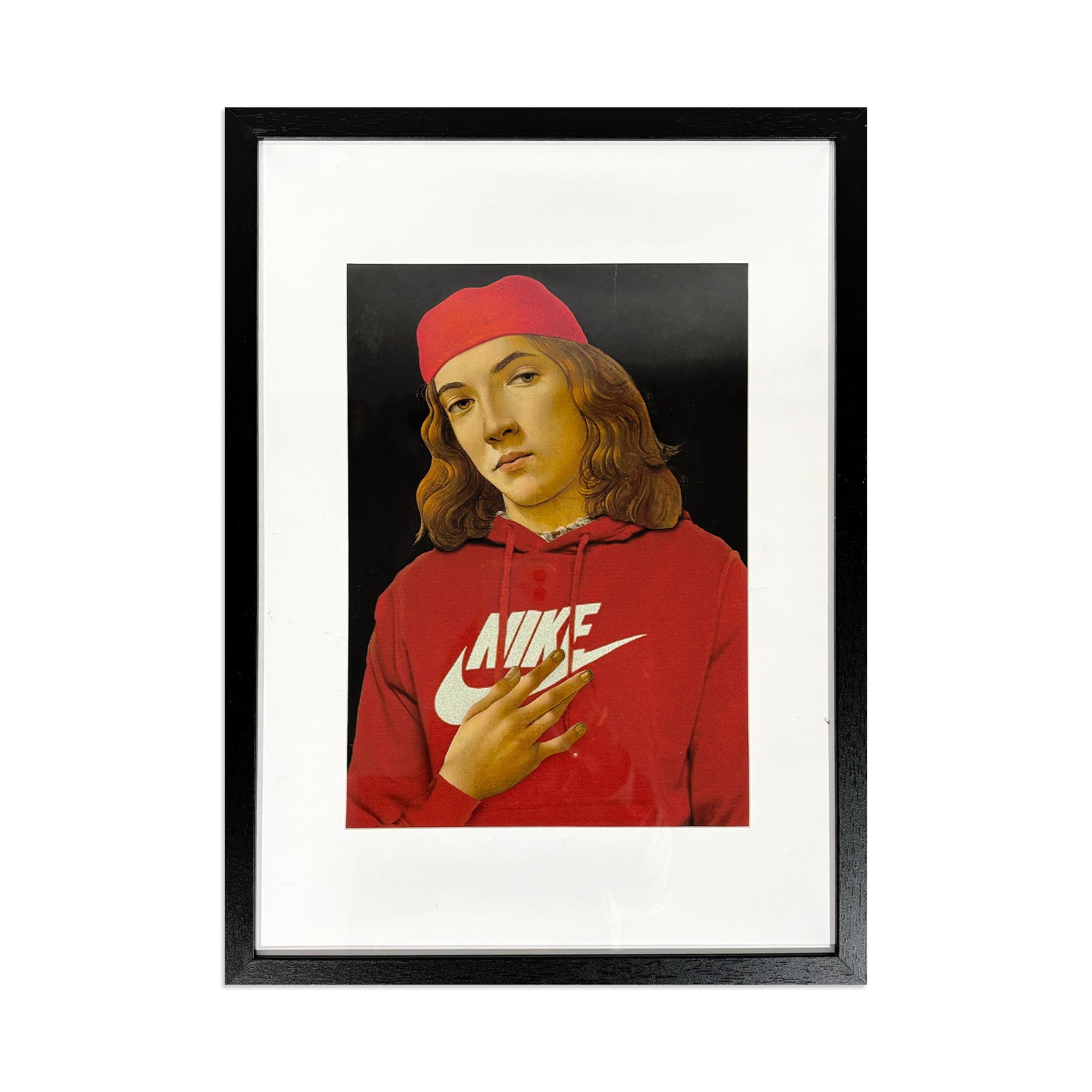 Haus of Lucy – Portrait of A Youth Wearing A Hoodie – Digital Print