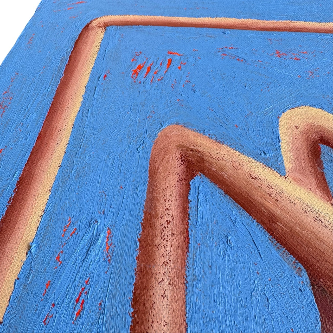 Brofoz original painting Vivarium VIII acrylic oil on canvas available at Camden Open Air Gallery