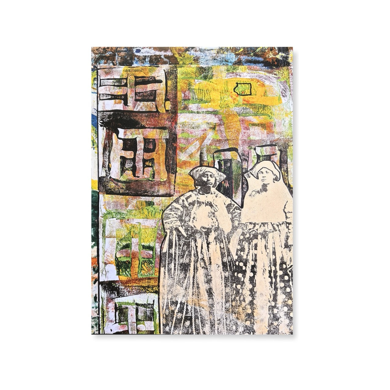Laura Hyland Lost Worlds giclee print A3 29.7x42cm 2024