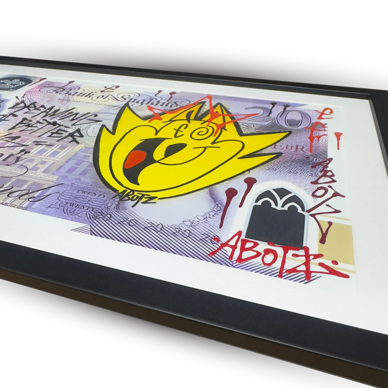 Abotz - £20 Lizzie Large - Original Artwork