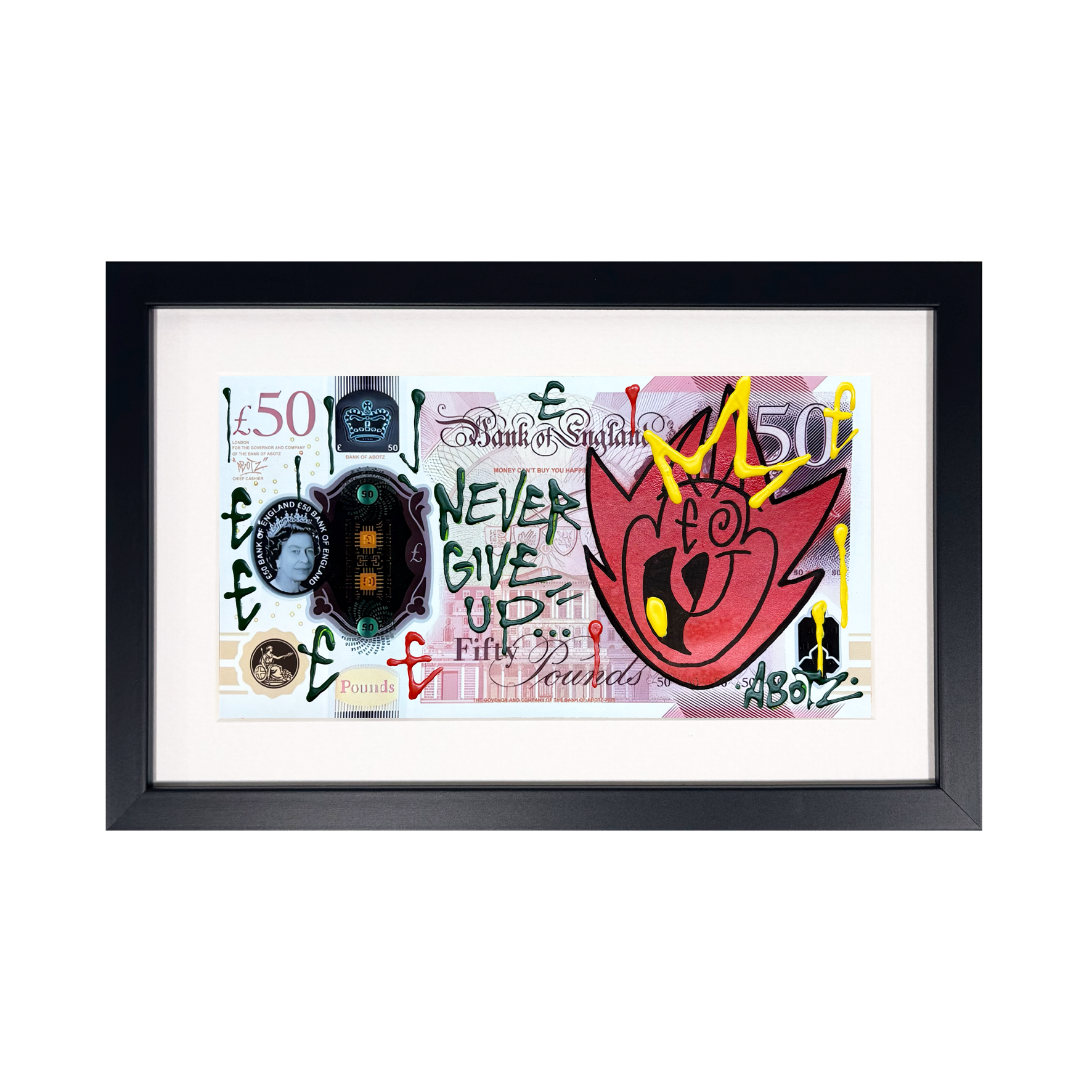 Abotz - £50 Lizzie Small - Original Artwork