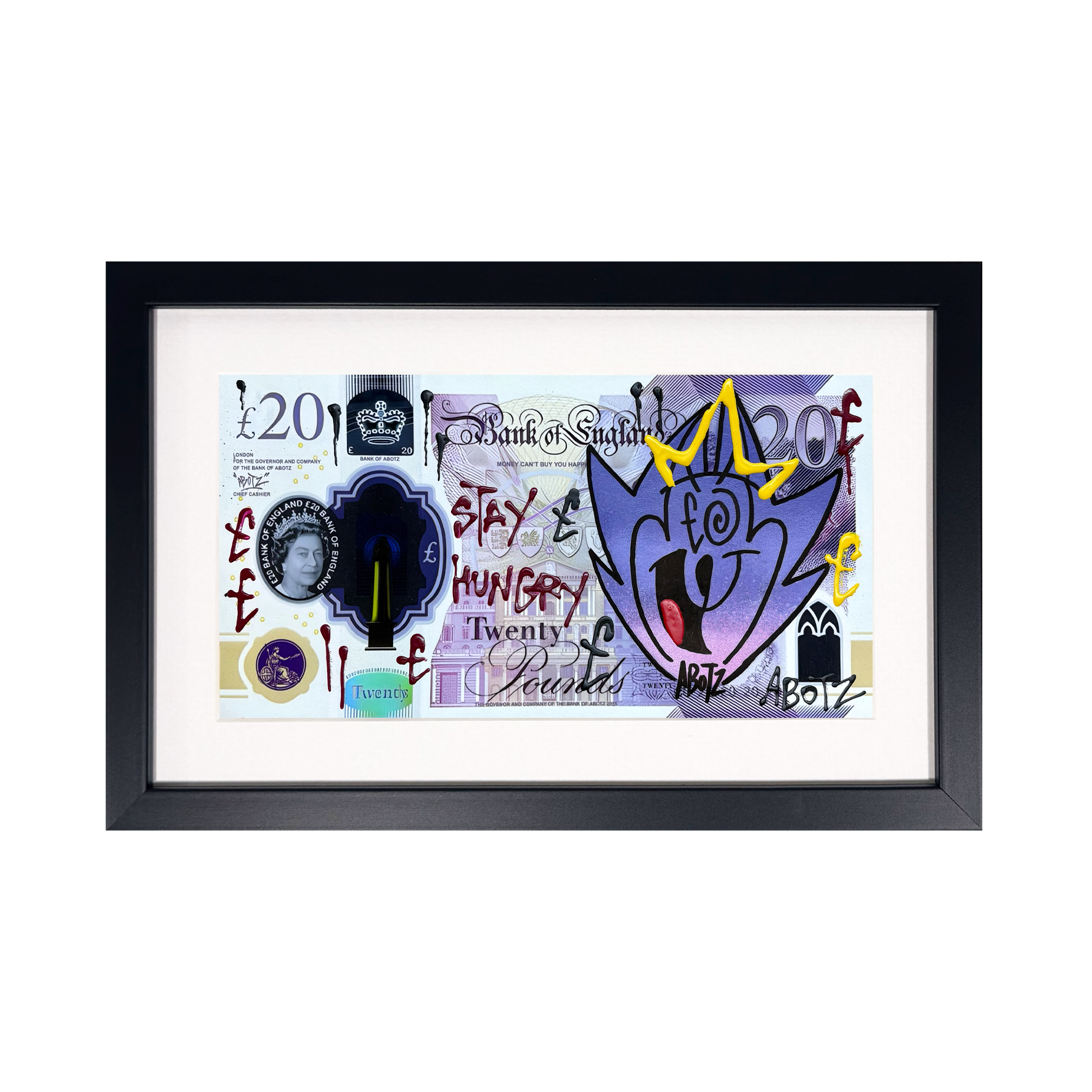 Abotz - £20 Lizzie Small - Original Artwork
