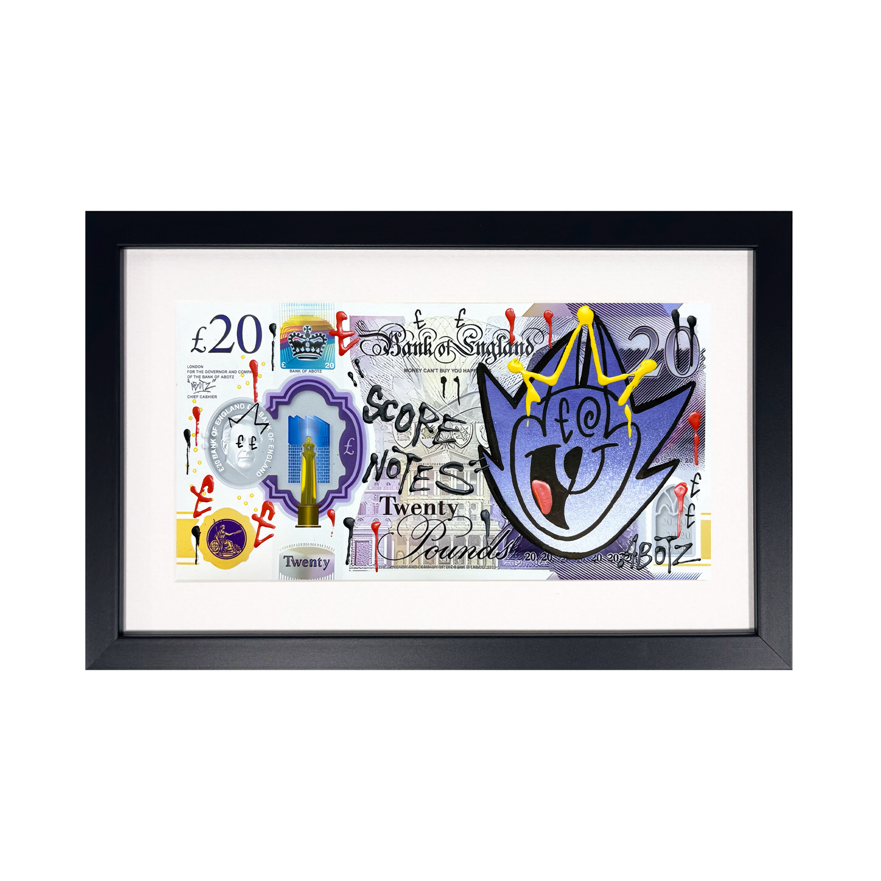 Abotz - £20 Charles Small - Original Artwork