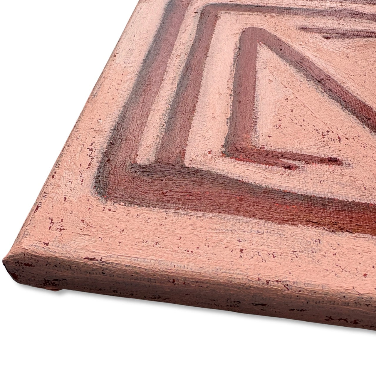 Close-up detail of Vivarium XVI original painting by Brofoz
