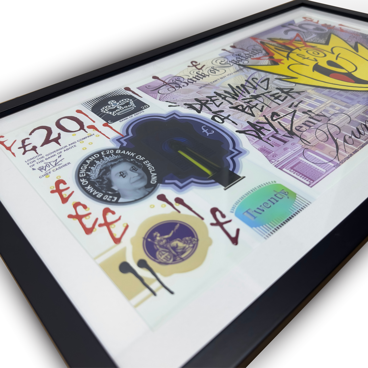 Abotz - £20 Lizzie Large - Original Artwork