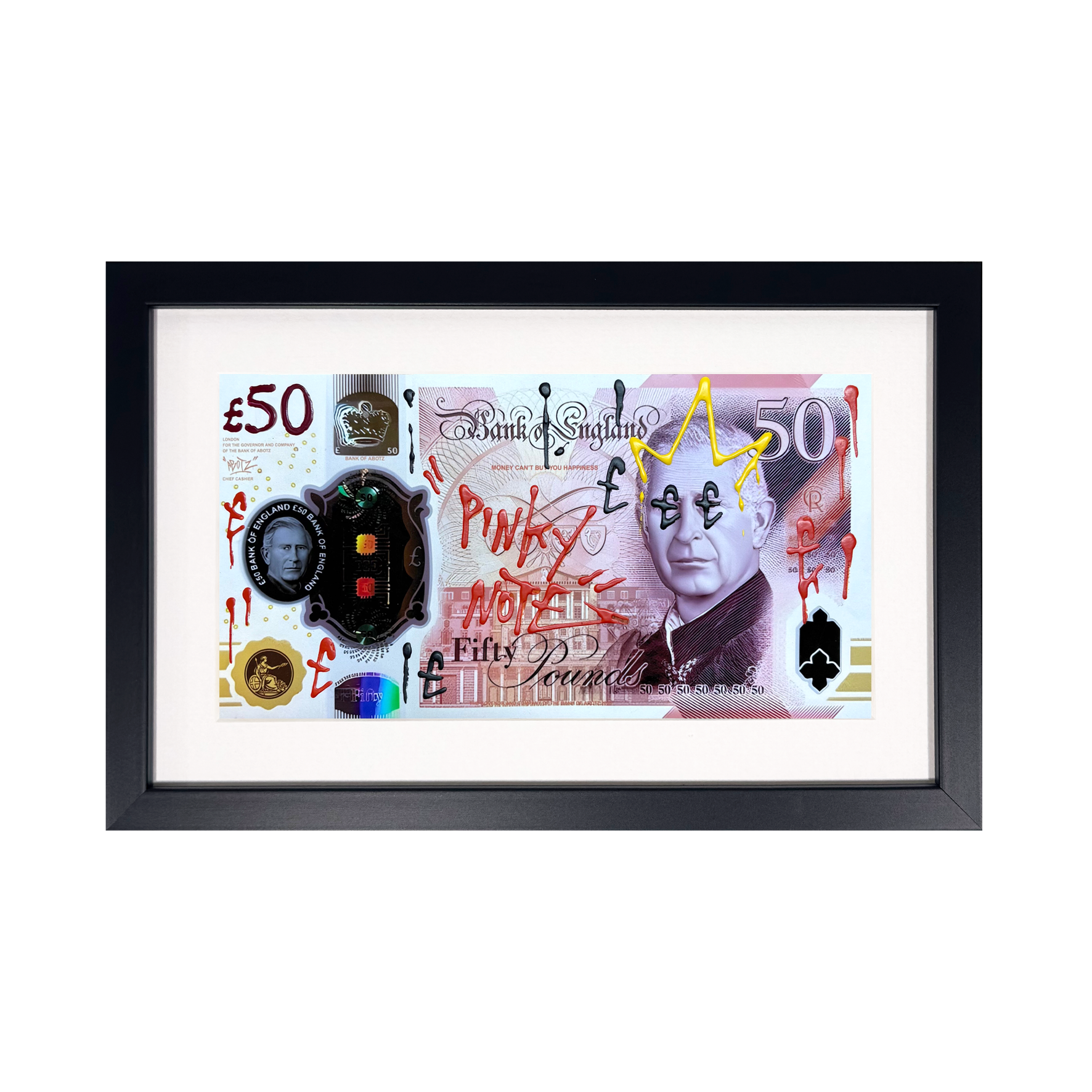 Abotz - £50 Charles Small - Original Artwork