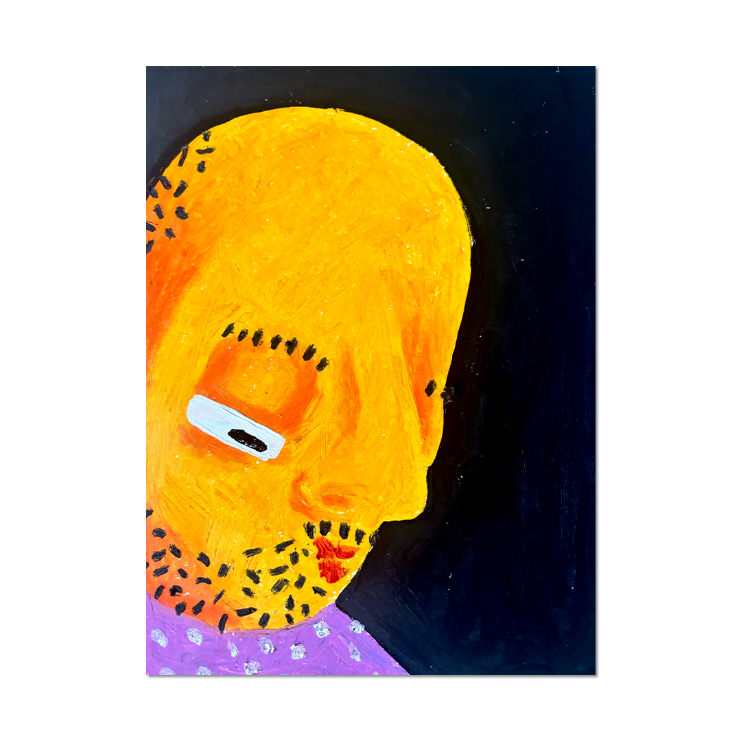 Detail of Manny artwork by Brofoz, Camden Open Air Gallery