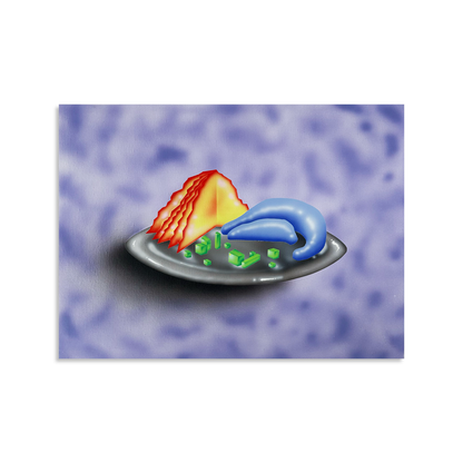 Ross Pole - Sosig Mash and Peas - Original Artwork