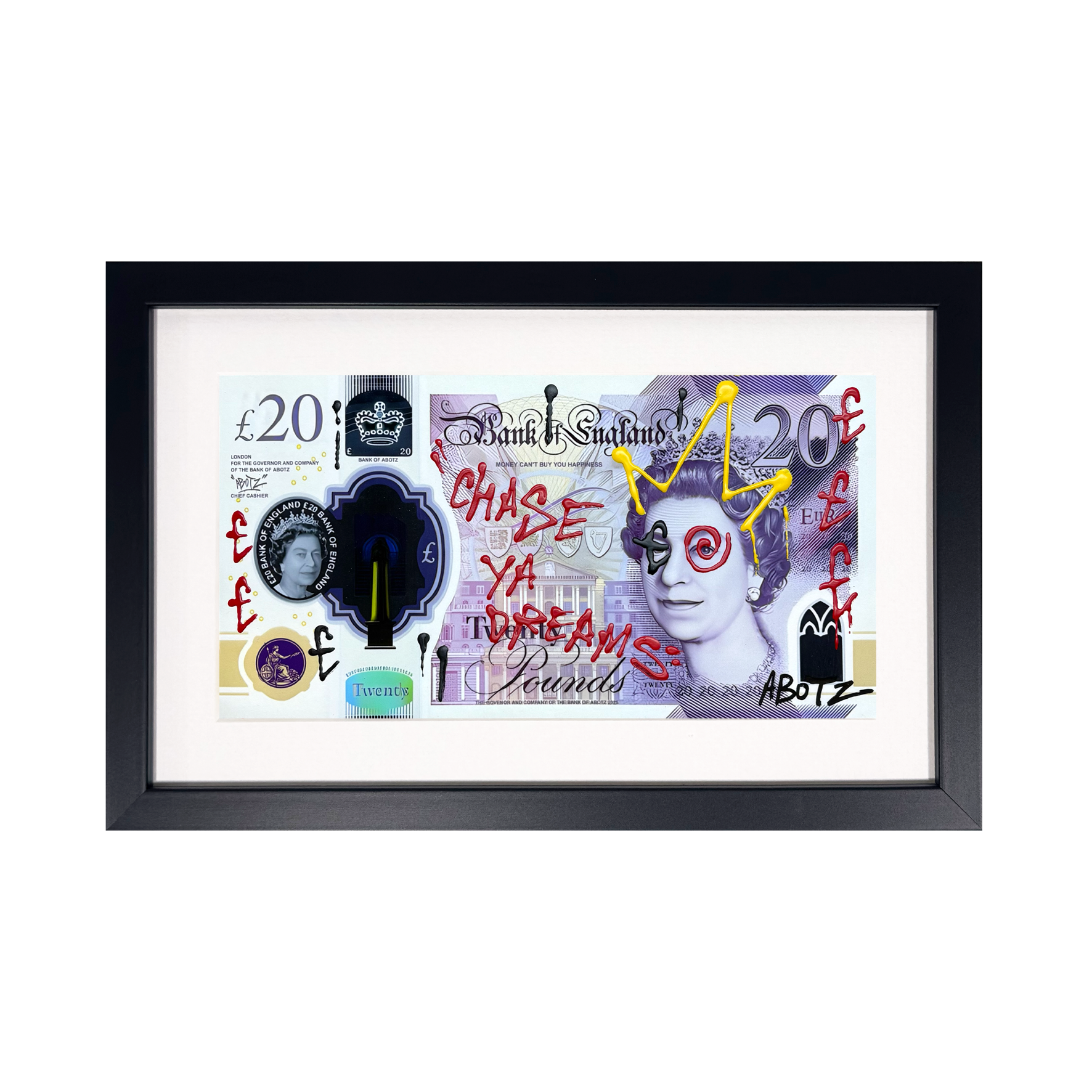 Abotz - £20 Lizzie Small - Original Artwork