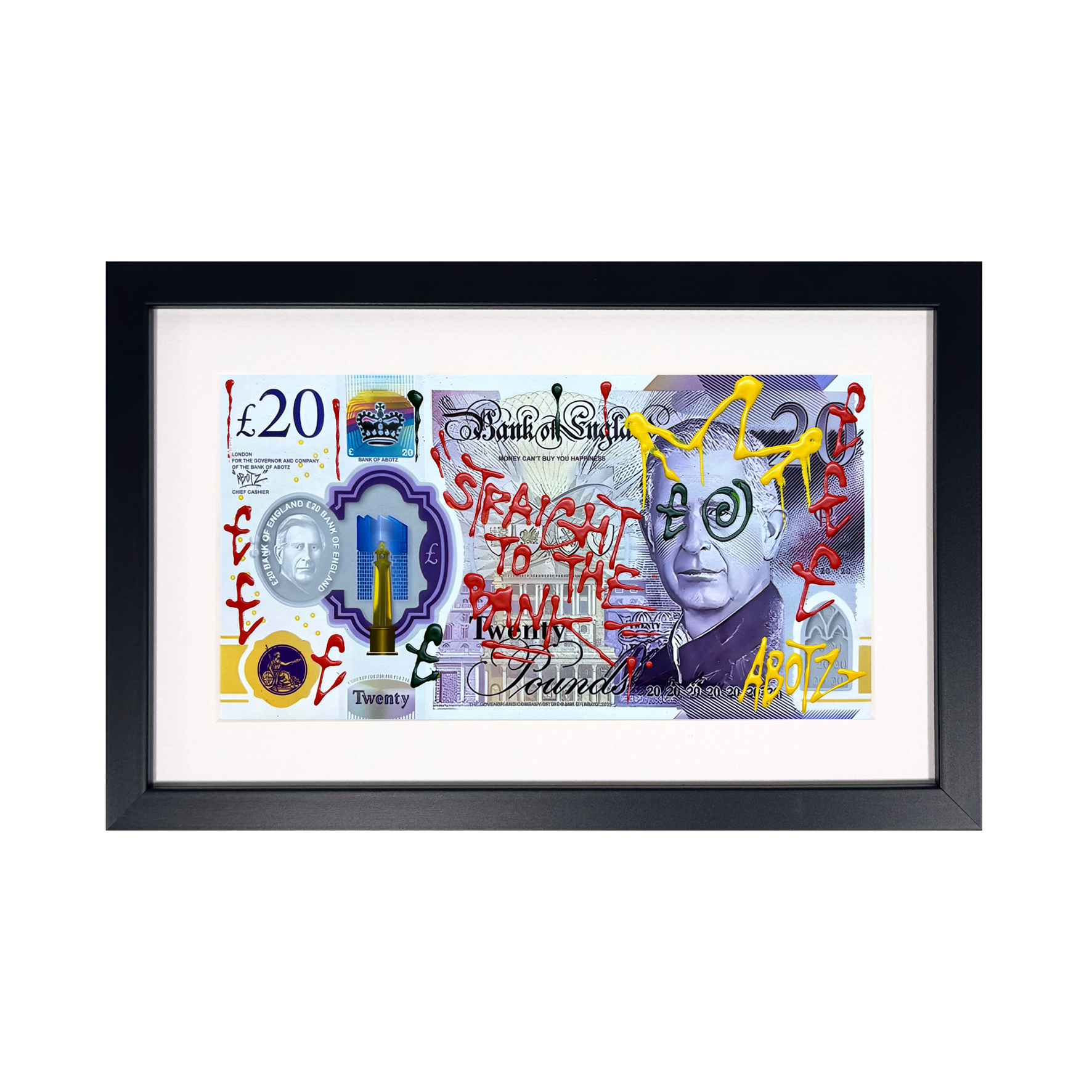Abotz - £20 Charles Small - Original Artwork