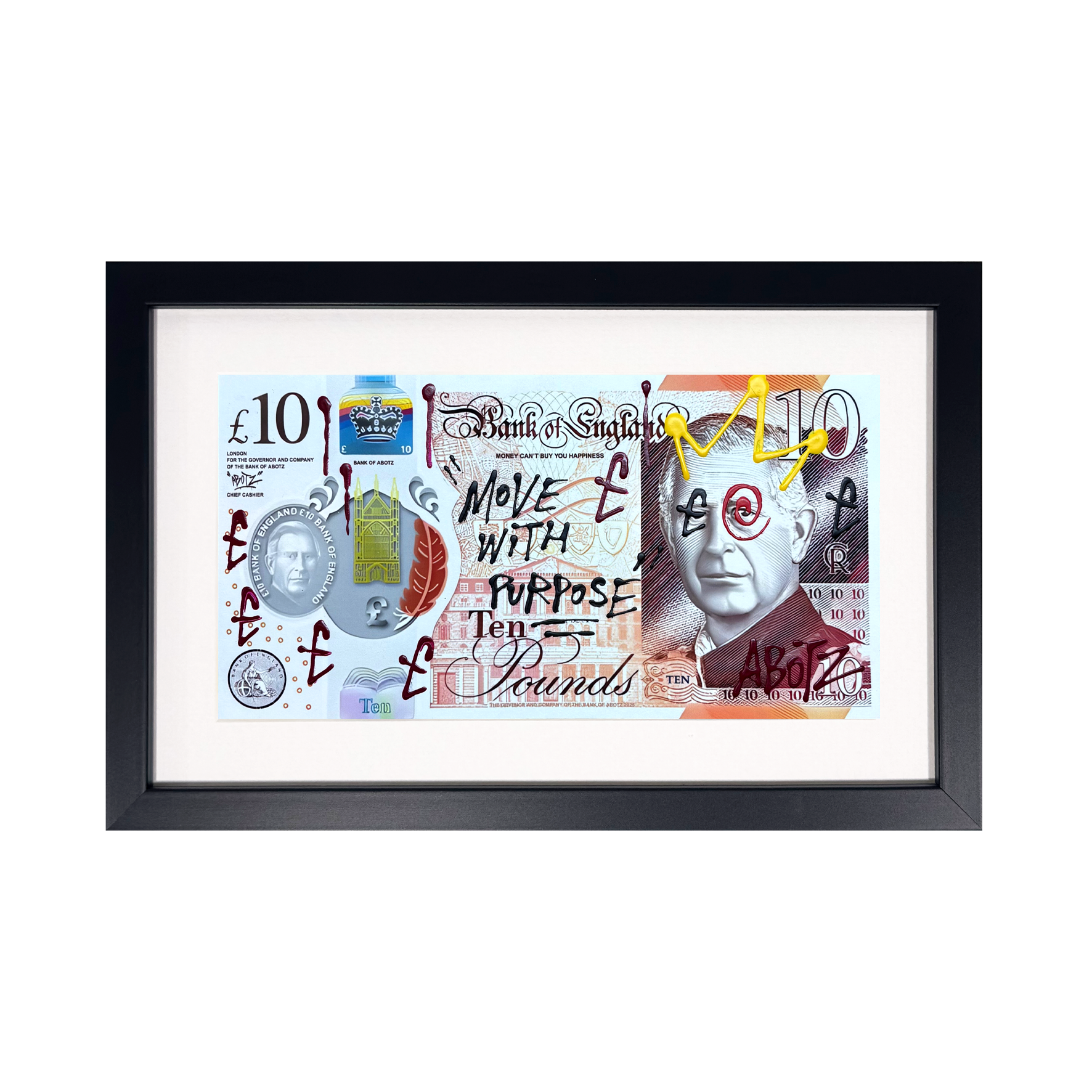 Abotz - £10 Charles Small - Original Artwork