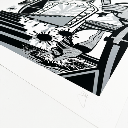 Xander Coy - Doors of Perception  - Limited Edition Screenprint