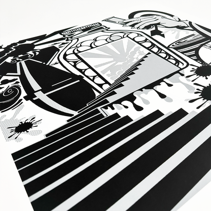 Xander Coy - Doors of Perception  - Limited Edition Screenprint